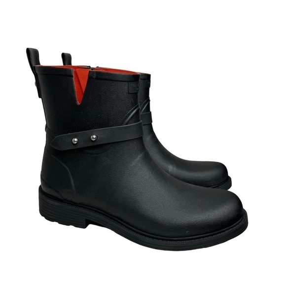 rag & bone Shoes - rag & bone Moto Rain Boots Black Women’s 41 US 11